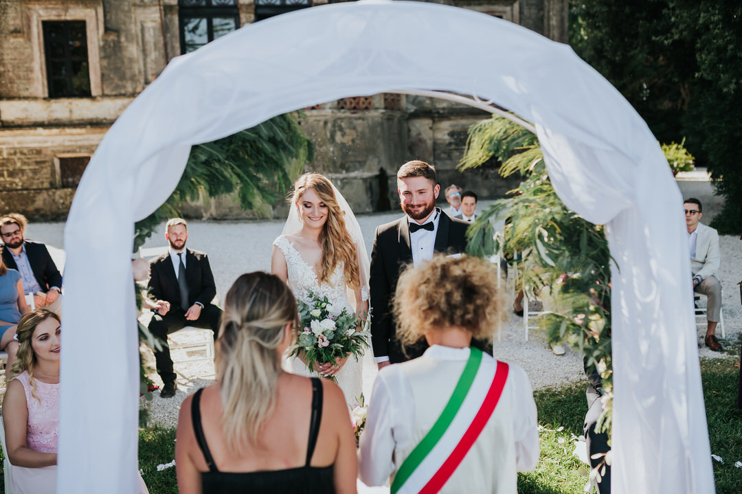 Ślub plenerowy Włochy Ministerstwo Światła